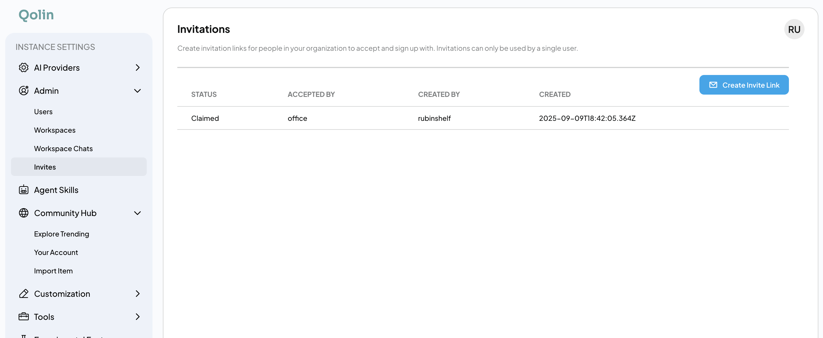 User Invitation System